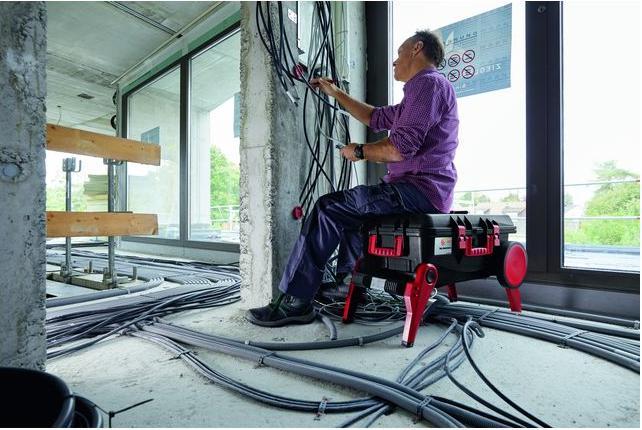 Image du produit Wiha Mallette à outils XXL III electric I 104 pcs. I Mallette à outils pour électriciens I Boîte à outils (106 pièces)
