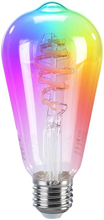 Produktbild Luminea 2er-Set LED-Filament-Lampen E27 (E27, 4.50 W, 300 lm, 2 x, G)