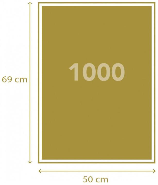 Immagine prodotto Clementoni Ragazza puzzle con parte dell'orecchino di perla (1000 pezzi)