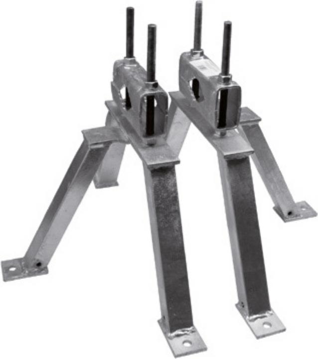 Actual product image Televes Wall bracket for poles up to 60 mm WA 500 (Various)