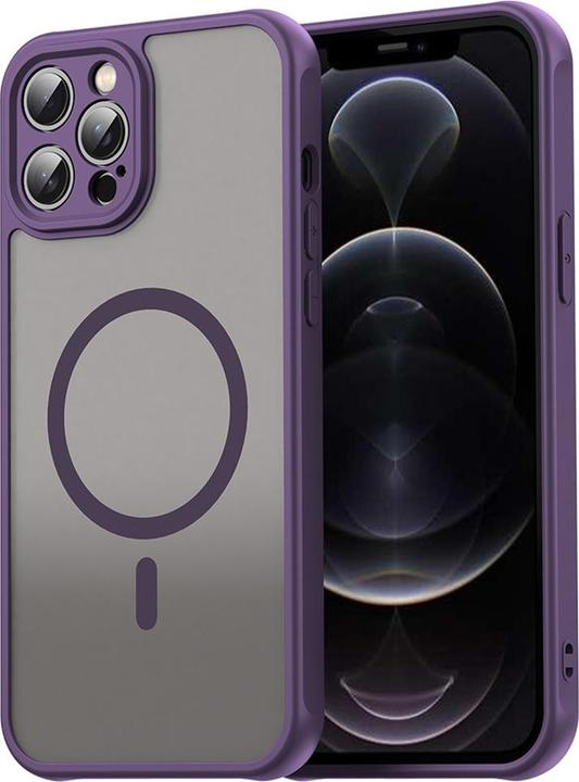 Immagine prodotto Techsuit - HaloFrost II MagSafe - iPhone 12 Pro Max - Purple (Apple iPhone 12 Pro Max)