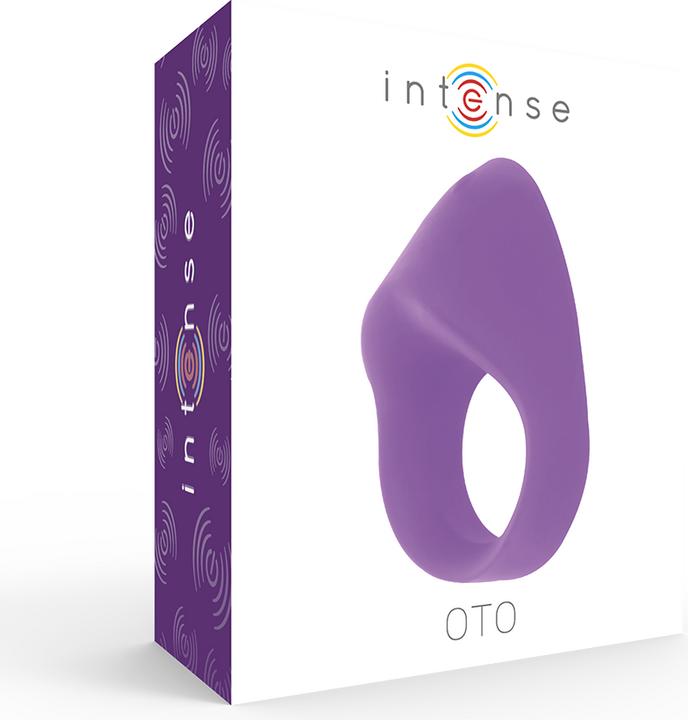 Actual product image Intense Oto Cock Ring Purple Rechargeable