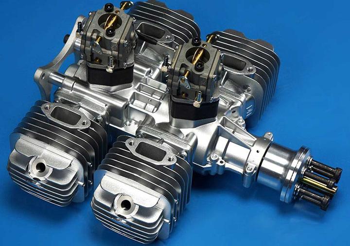 Image du produit DLE Engine DLE Engines DLE 222 4-Zylinder Benzin Motor "Original" mit Inspektion