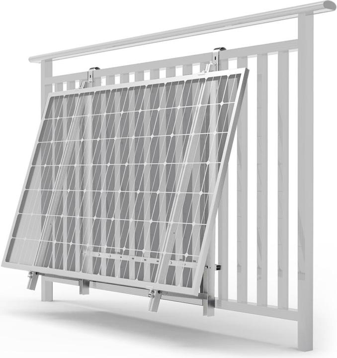 Produktbild Enjoy solar Balkon PV-Anlage - EZ1-M 600W (Halterung verstellbar) (740 W)