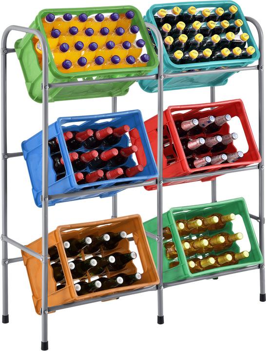 Produktbild Hauptner Getränkekistenregal für 6 Kisten (32 l)