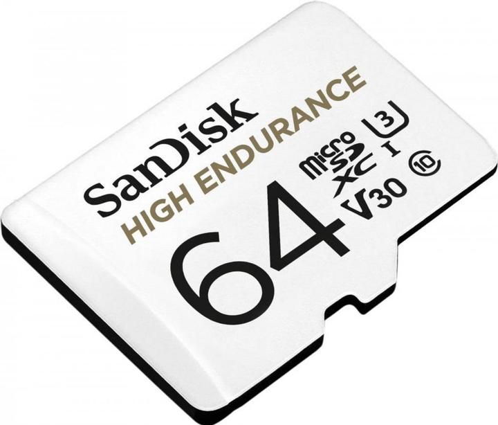 Productafbeelding SanDisk High Endurance (64 GB, microSDXC, U3, UHS-I)