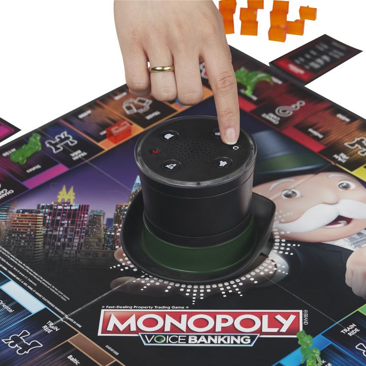 Actual product image Hasbro Gaming Monopoly Voice Banking (German)