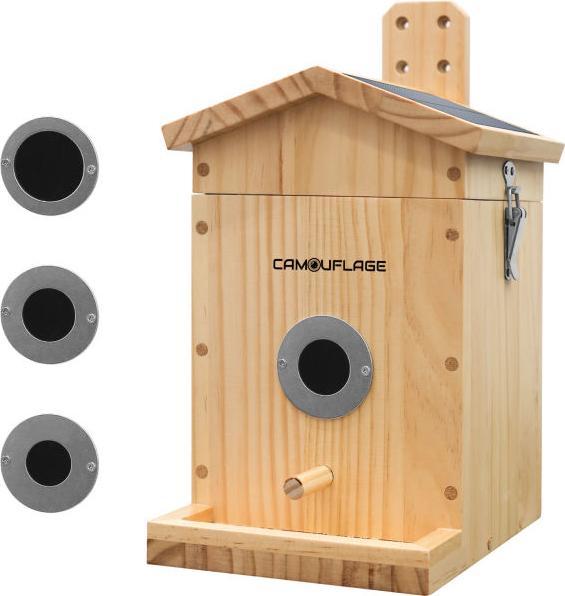 Produktbild WildcameraXL Camouflage Vogelhaus EZ Nesteye, Grundfarbe: Braun, Tierart: Vogel