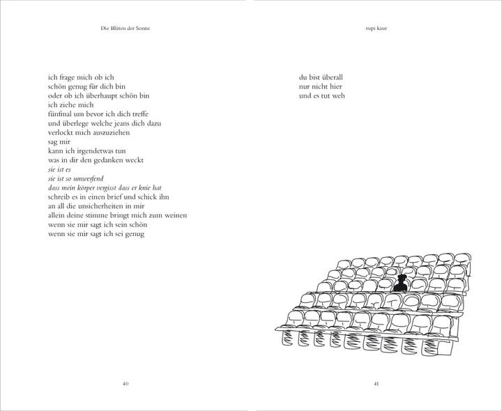 Actual product image Die Blüten der Sonne (German, Rupi Kaur, 2018)