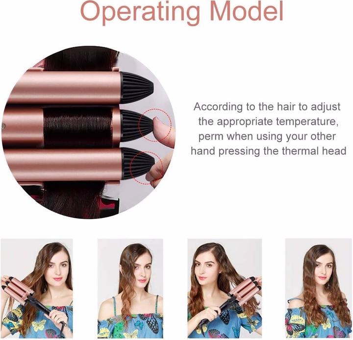 Actual product image Emocci Curling iron