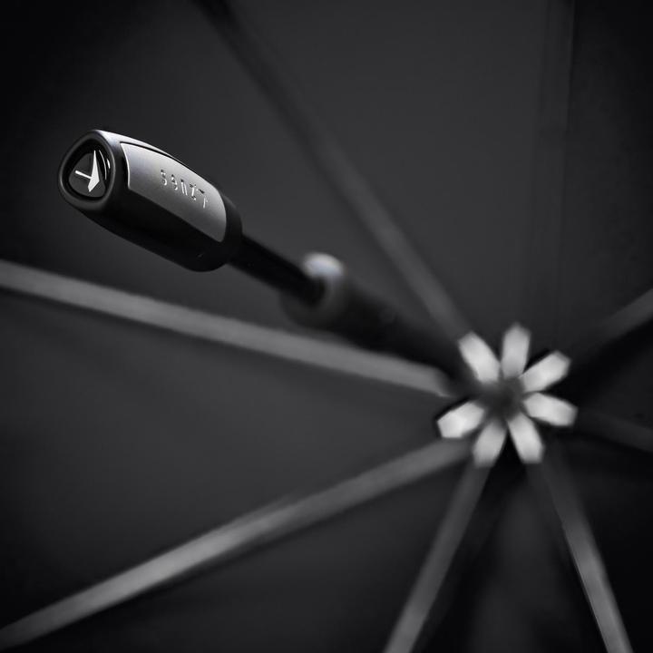 Immagine prodotto Senz Ombrello Stick Storm, grande, Nero Puro