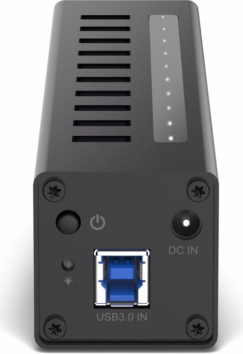 Actual product image InLine USB 3.0 Hub (USB-B, 7 Ports)