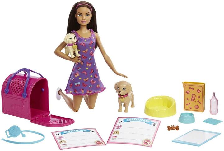 Actual product image Barbie Pup Adoption Doll and Accessories