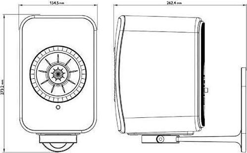 Produktbild KEF LSX Wall Bracket B1 (1 Paar, Wandmontage, Neigbar)