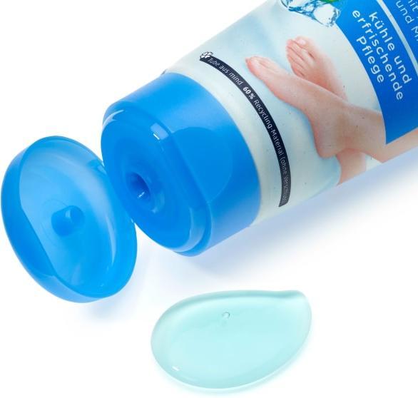 Produktbild dm Balea Fuss & Bein Eisgel (Fusscrème & Fussgel, 100 ml)