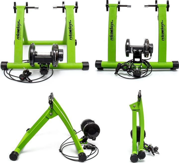 Actual product image Relaxdays Bicycle roller trainer
