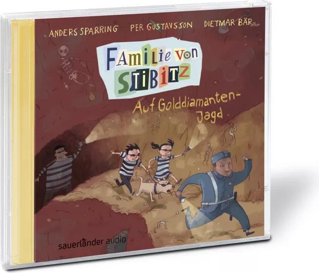 Produktbild Familie von Stibitz – Auf Golddiamanten-Jagd (Per Gustavsson, Anders Sparring, Friederike Buchinger, Dietmar Bär, Deutsch)