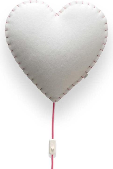 Image du produit Buokids Lampe douce veilleuse/applique murale coeur