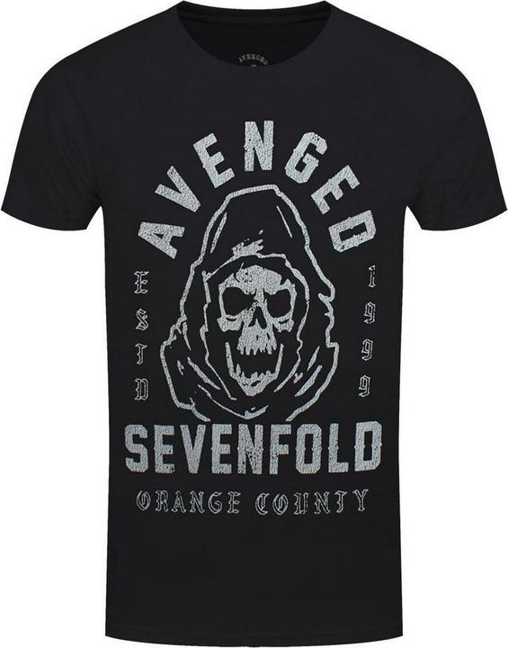 Avenged Sevenfold Adult So Grim Orange County TShirt aus Baumwolle
