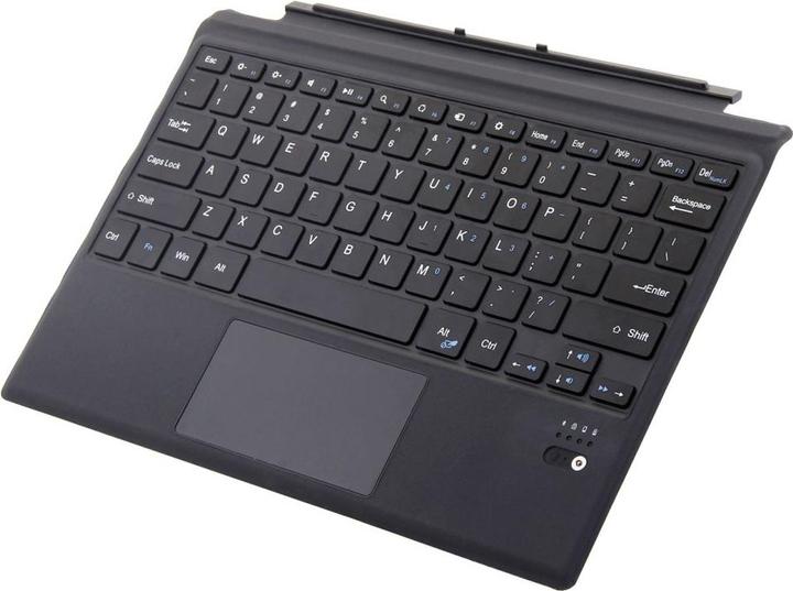 Immagine prodotto Apfelkiste Magnetische Bluetooth Tastatur für Microsoft Surface Pro 7 / 6 / 5 / 4 / 3 - Schwarz (Ing. Int., Cablato)