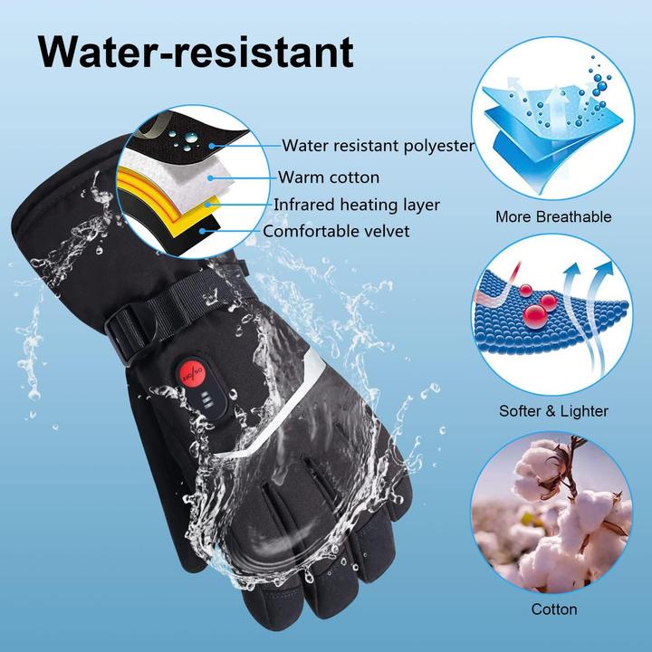 Actual product image Barchi Heat Beheizte Winterhandschuhe (XL)