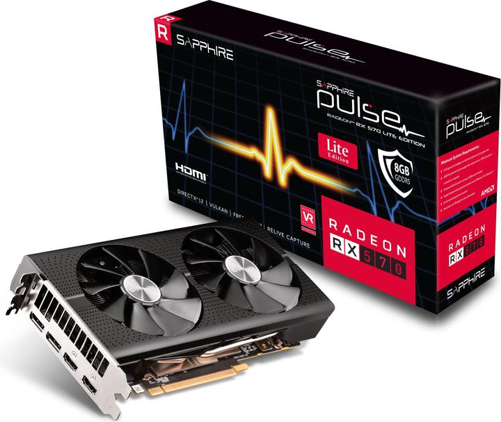 Produktbild Sapphire Pulse Radeon RX 570 (8 GB)