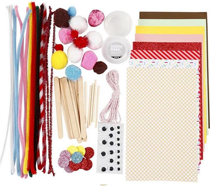 Creativ Company Bastelset Mix Süsse Leckerei 10-teilig