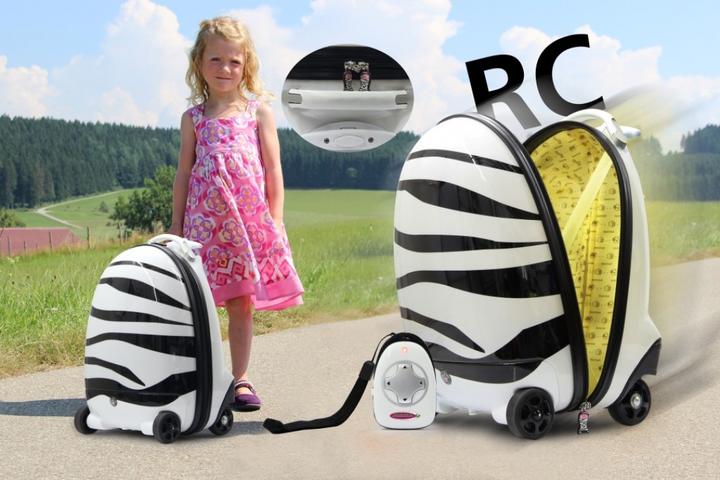 Produktbild Jamara Kinderkoffer Zebra