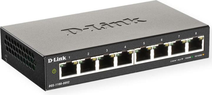 Produktbild D-Link DGS-1100-08V2/E (8 Ports)