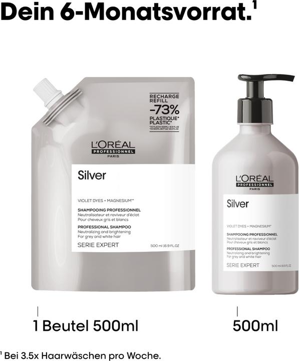 Produktbild L'Oréal Professionnel Expert Silver (500 ml, Silbershampoo)