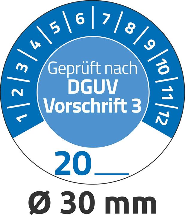 Produktbild Avery Prüfplaketten