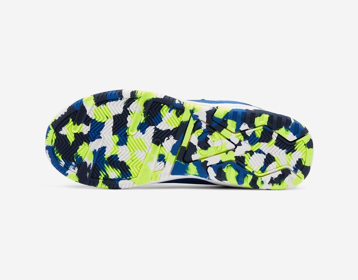 Actual product image Decathlon Sports shoes for kids with laces/velcro fastening - Playventure Yard blue (35)