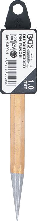 Actual product image BGS Drift Punch DIN 6458D 120 mm Ø 1 mm