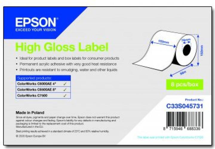 Image du produit Epson Adhésif acrylique permanent haute brillance