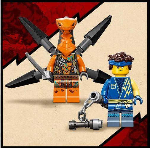 Image du produit LEGO Le dragon du tonnerre EVO de Jay (71760, LEGO Ninjago)