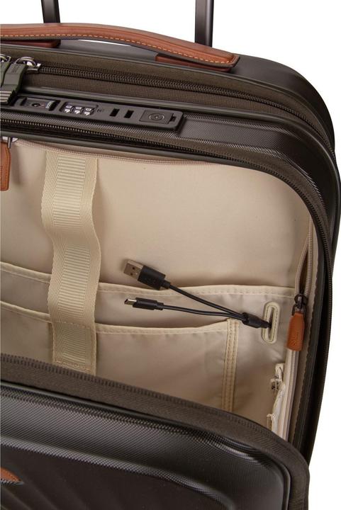 Actual product image Brics Taormina 4 Rollen Trolley S 57 cm mit Dehnfalte (47 l, M (50 - 90l))