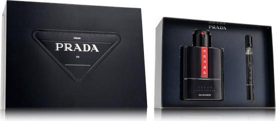 Prada Luna Rossa Ocean Gift set EDP 100 ml and miniature EDP 10 ml 100ml (Eau de Parfum, 20 ml)