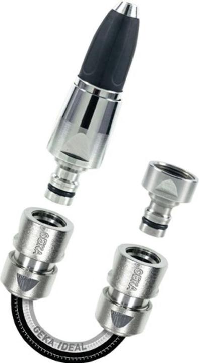 Actual product image Karasto Starter set GEKA plus plug-in system nickel-plated brass (Hitch, 50.80 mm)