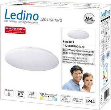 Productafbeelding Ledino Opbouwarmatuur PORZ 18 W 4000 K (1450 lm)