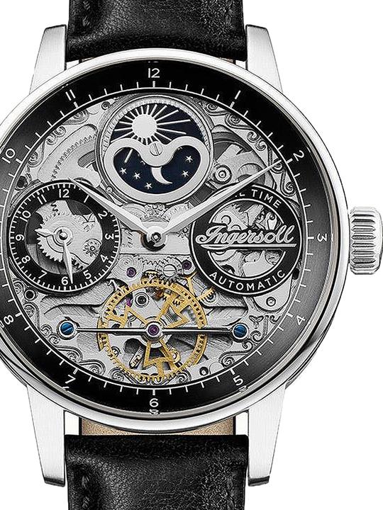 Actual product image Ingersoll 1892 The Jazz - I07701 (Analogue wristwatch, Skeleton watch, 42 mm)