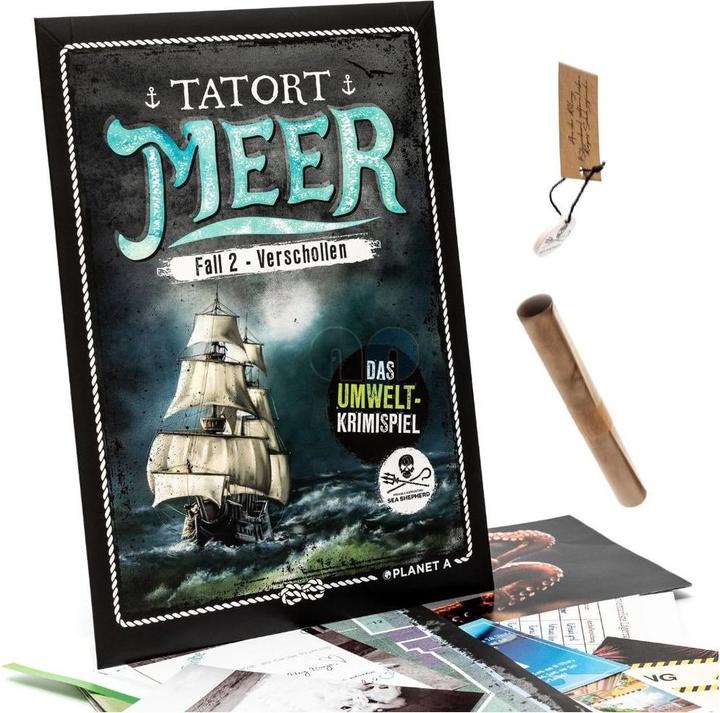 Actual product image Planet A Tatort Meer - Das Umwelt-Krimispiel - Fall 2 Verschollen (German)