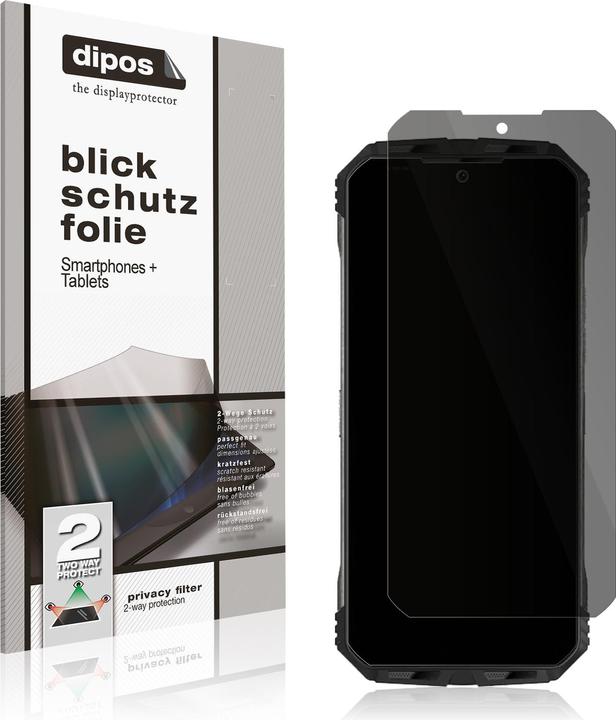 Actual product image Dipos Screen Protector 2-Way Anti-Shock (1 Piece, Doogee V30T)