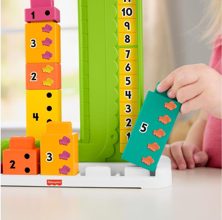 Produktbild Fisher-Price Mein Zahlen-Krokodil (Deutsch, Französisch, Schweizerdeutsch, Italienisch, Englisch)