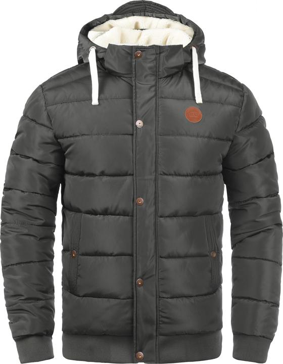 Actual product image Blend Frederico Men's Winter Jacket Outdoor Jacket With Teddy Fleece With Hood (L)
