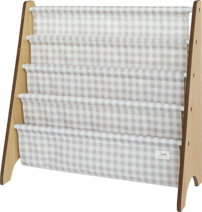 3 Sprouts Bücherregal, Gingham Grey