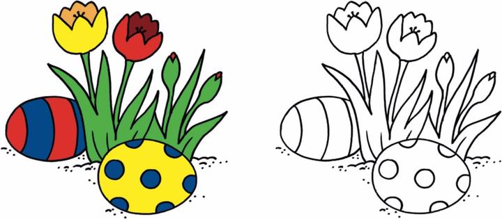 Actual product image My first colorful thick coloring book