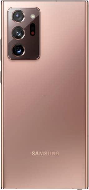 Immagine prodotto Samsung Galaxy Note 20 Ultra Snapdragon (256 GB, Mystic Bronze, 6.90", Doppia SIM Ibrida, 108 Mpx, 5G)