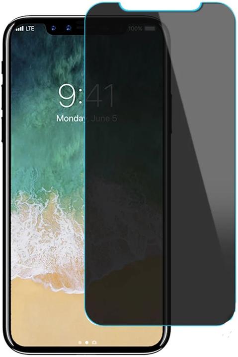 PhoneLook Privacy Anti-Spy Protezione dello schermo in vetro temperato con scudo per la privacy (1 Pezzo/i, Apple iPhone 11 Pro Max)