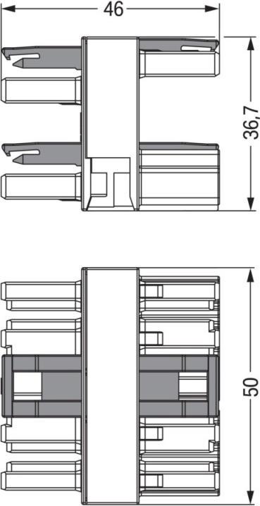 Produktbild Wago Netz-Verteiler Netz-Stecker -