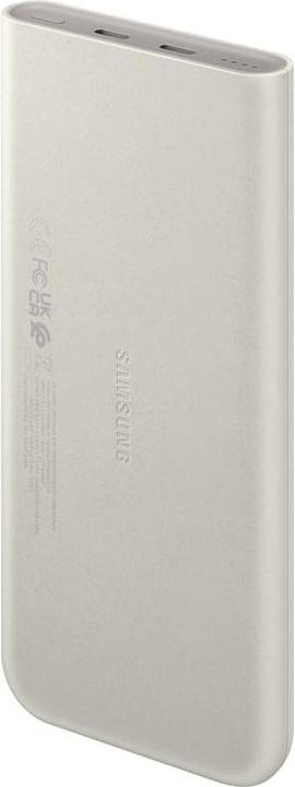 Actual product image Samsung Powerbank EB-P3400XUEGWW FastCharge 2x USB-C 25W 10000mAh - beige (10000 mAh, 25 W)